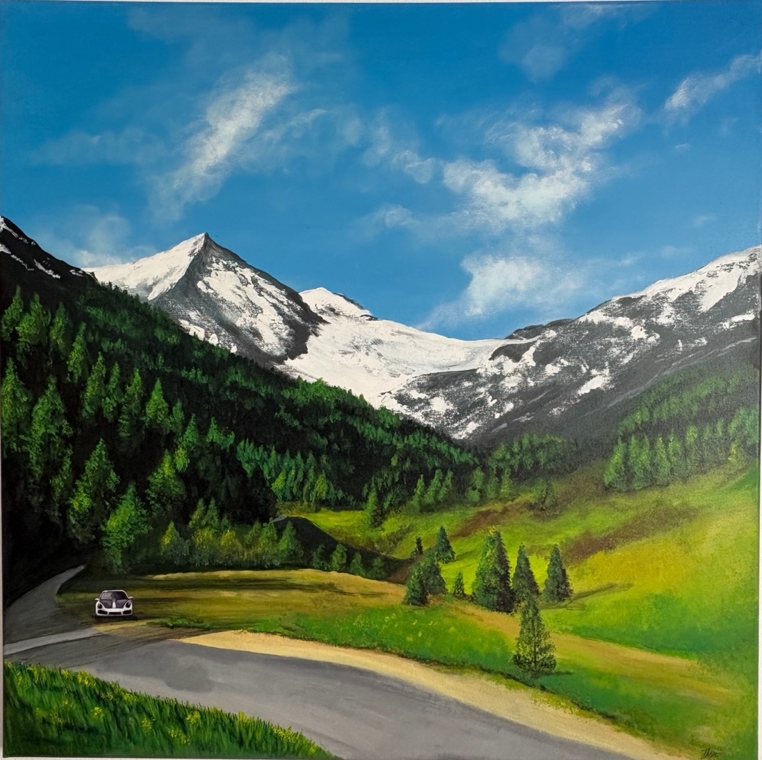 Im Herzen des Turtmanntals painting by Mozasart